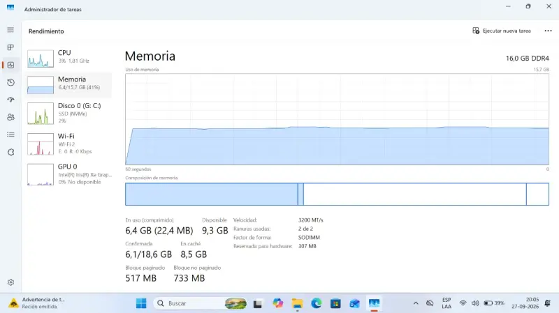 ASUS Intel i5 12va Gen 10 Núcleos. 16 gb ram - 4