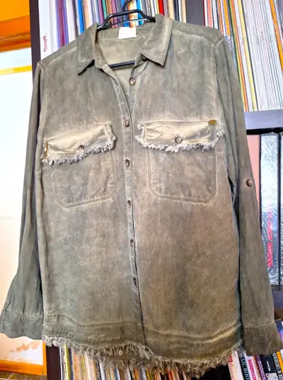 Blusa Umbrale verde musgo - miniatura 1