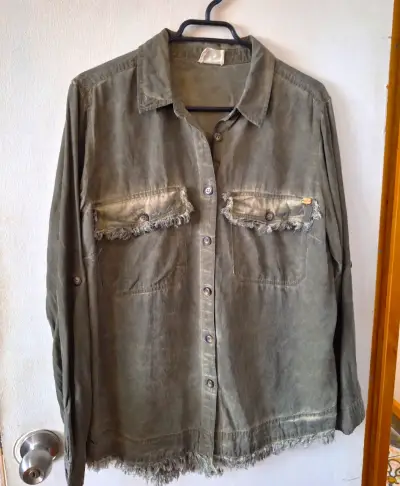 Blusa Umbrale verde musgo - miniatura 3