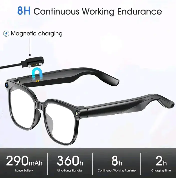 Gafas Inteligentes con Cámara HD y AI - 3