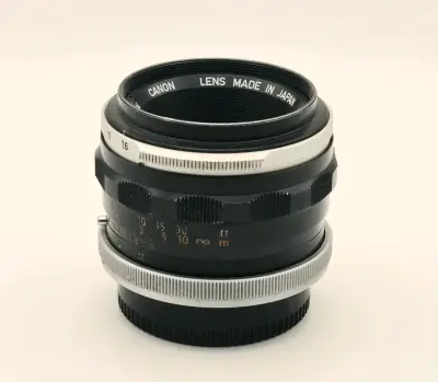 Lente Canon vintage 50mm f/1.8 - miniatura 2