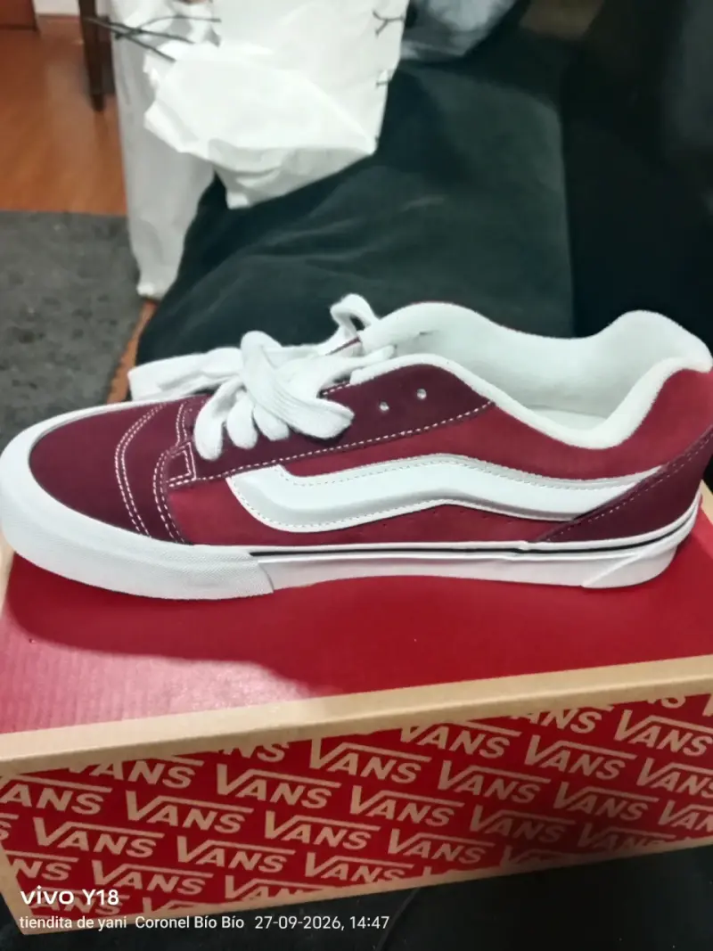 Zapatillas Vans Old Skool Burdeos Unisex - 3