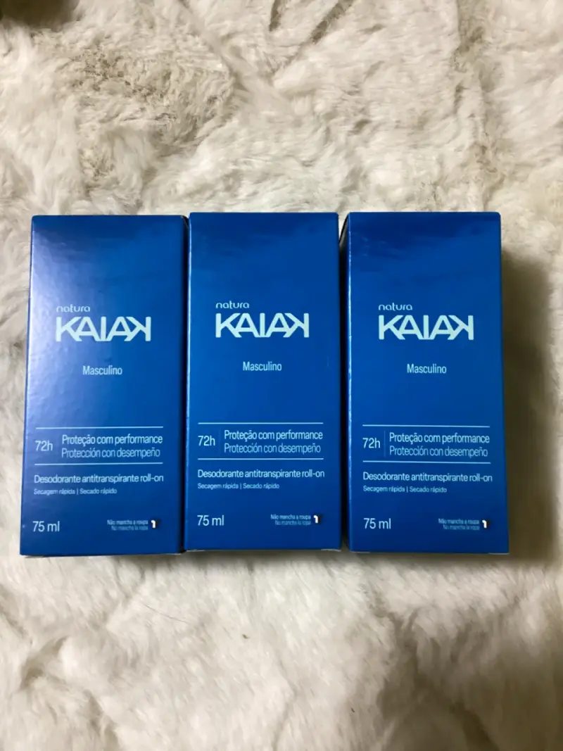 Desodorante Roll-On Natura Kaiak Masculino 75ml