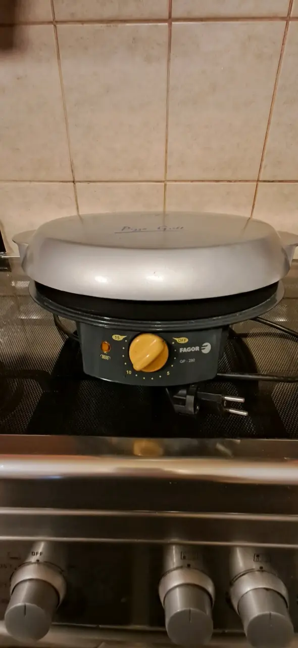 Parrilla eléctrica Fagor GP-280 para pizzas - 1