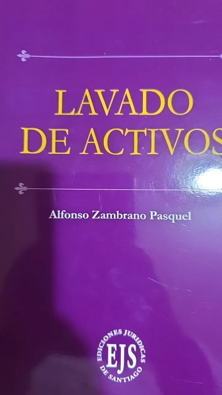 Libro Lavado de Activos de Alfonso Zambrano Pasquel - 1