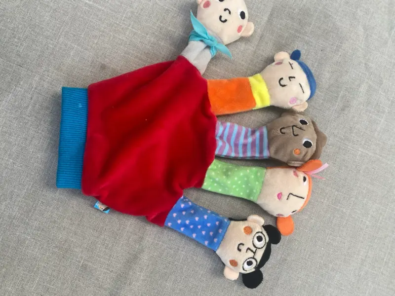 Guante de marionetas de mano para niños - 2