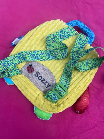 Mochila infantil de león Sozzy colorida - miniatura 3