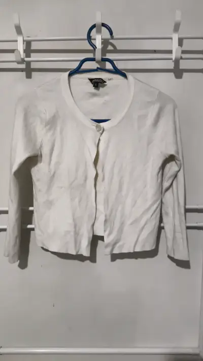 Suéter blanco Adolfo Talla S - miniatura 1