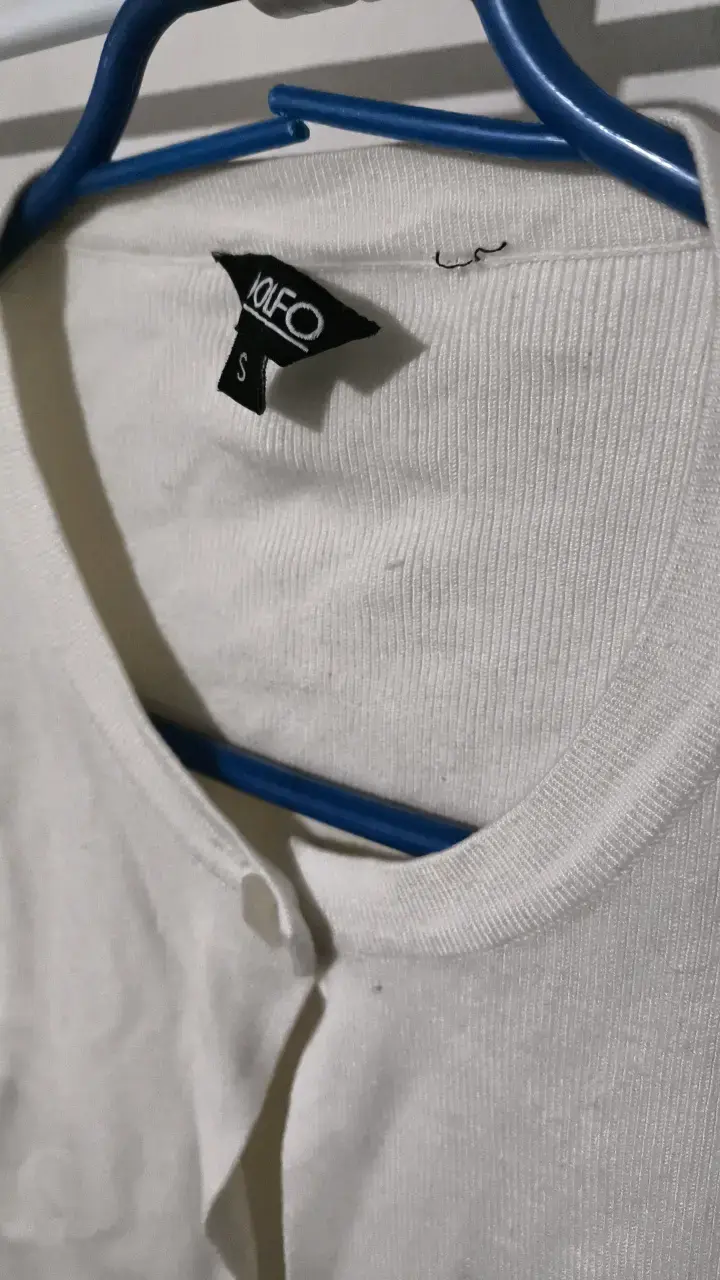 Suéter blanco Adolfo Talla S - 2