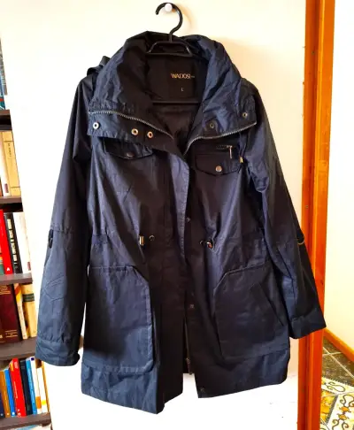 Trench Wados talla L Negro - miniatura 1