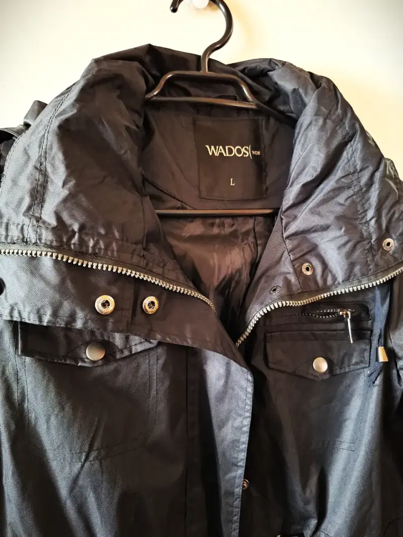 Trench Wados talla L Negro - 3