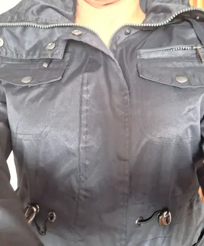 Trench Wados talla L Negro - miniatura 5