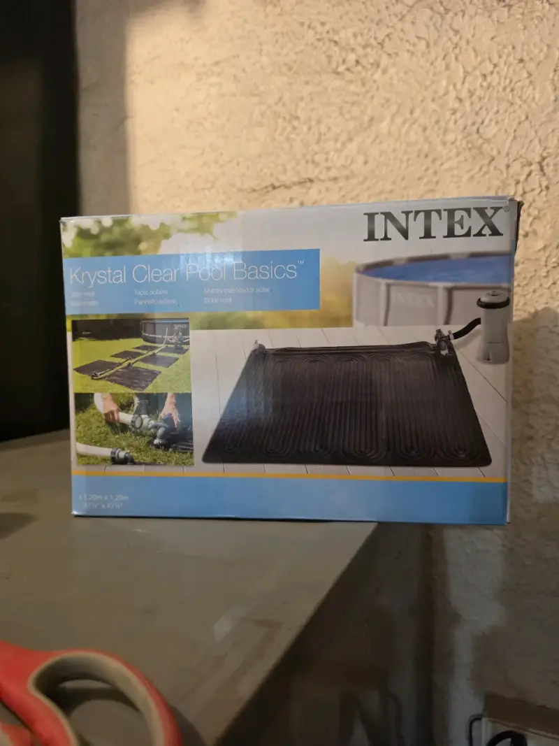 6 kit Manta solar para piscina Intex Krystal Clear - 1