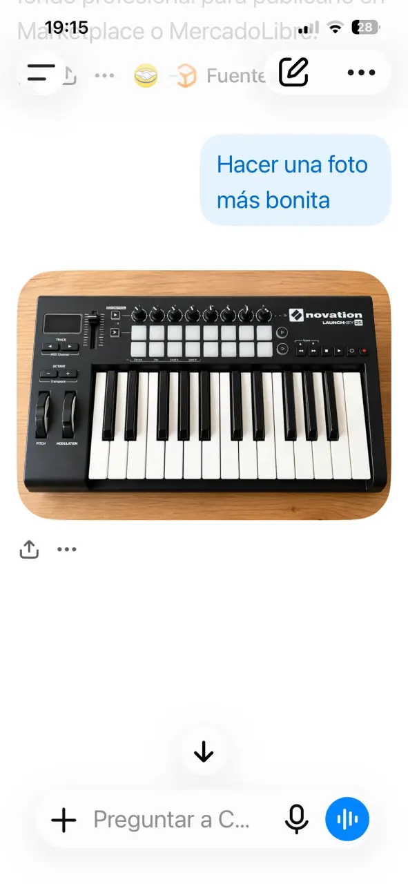 Controlador MIDI Novation Launchkey 25