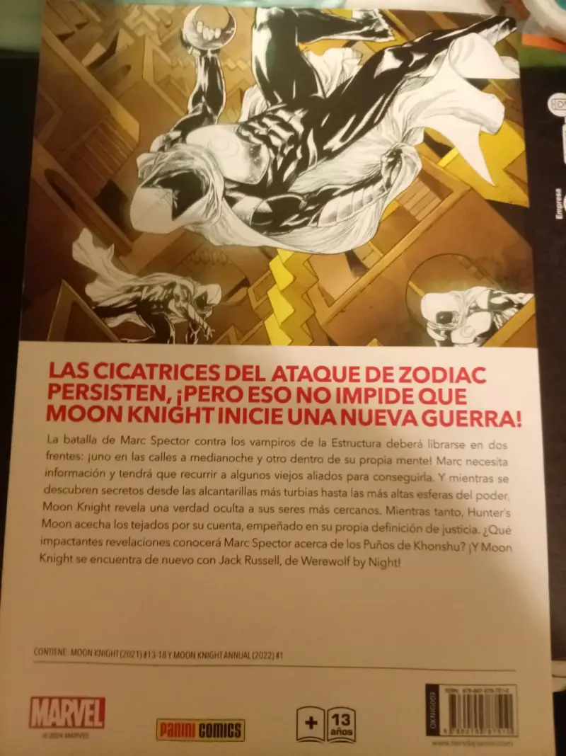 Cómic Moon Knight: A Medio Camino de la Cordura - 2