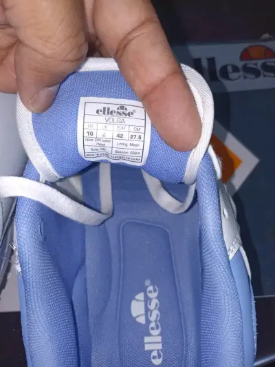 Zapatillas deportivas blancas y celestes Ellesse - miniatura 5