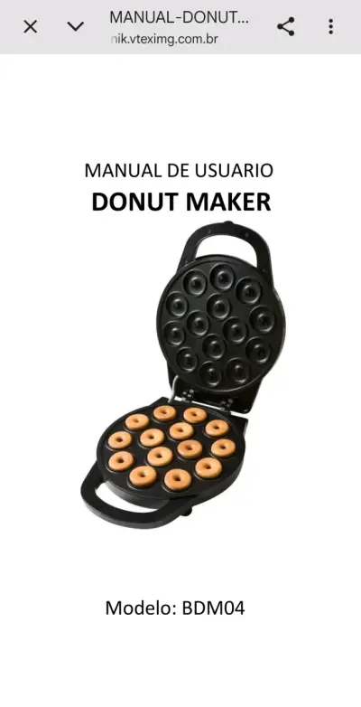 Máquina para hacer mini donuts Blanik BDM04 - miniatura 1