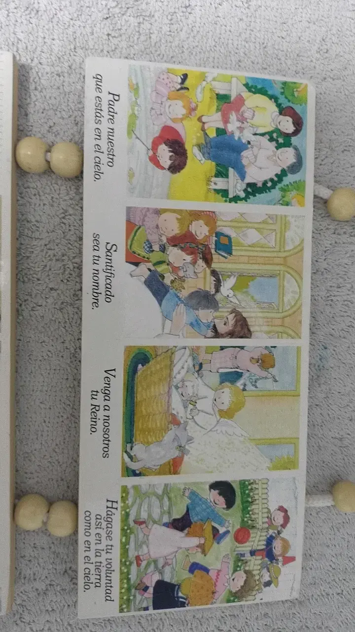 Cuadro decorativo infantil con oración del Padre Nuestro - 2