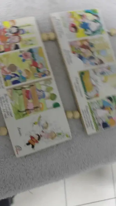 Cuadro decorativo infantil con oración del Padre Nuestro - miniatura 3