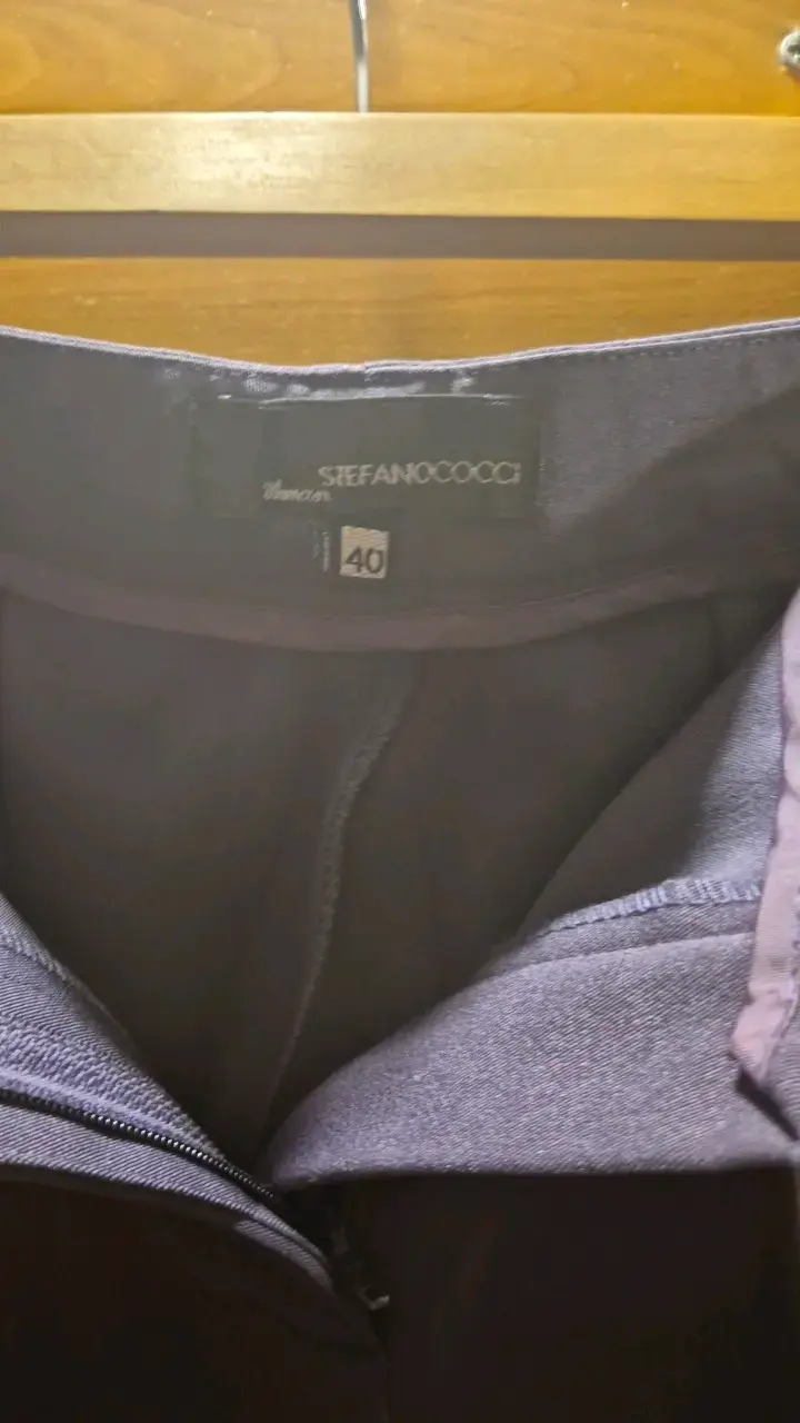 Pantalones de vestir grises Stefanococci talla 40 - 3