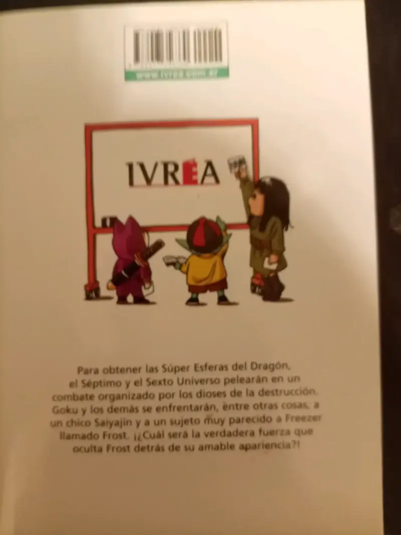 Manga Dragon Ball Super Volumen 2 Ivrea Argentina - 2
