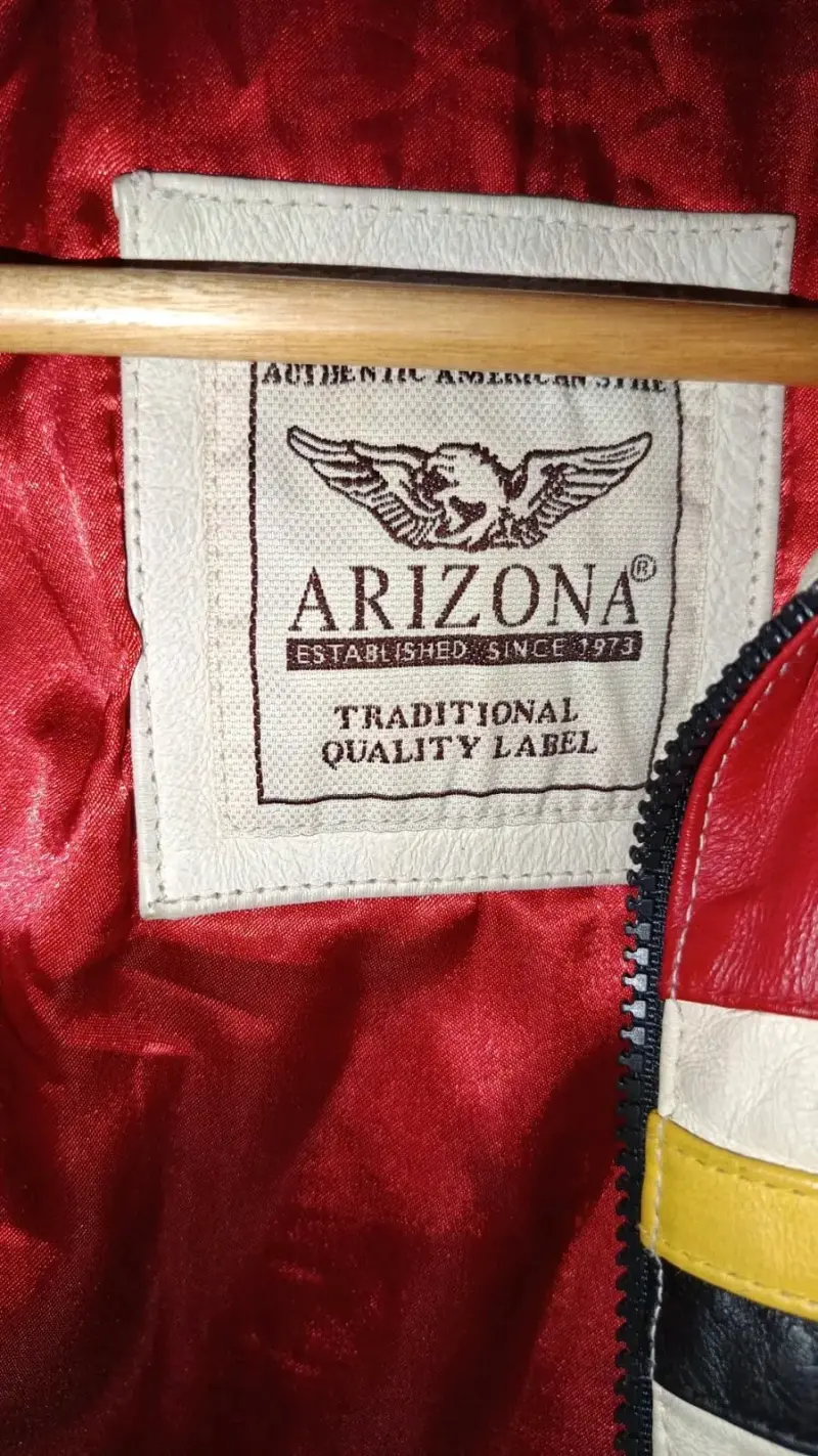 Chaqueta de Cuero Vintage Arizona linea A.J.C. - 2