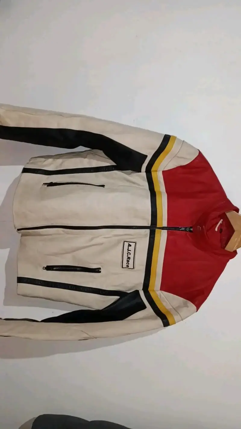 Chaqueta de Cuero Vintage Arizona linea A.J.C. - 3
