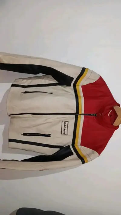 Chaqueta de Cuero Vintage Arizona linea A.J.C. - miniatura 3