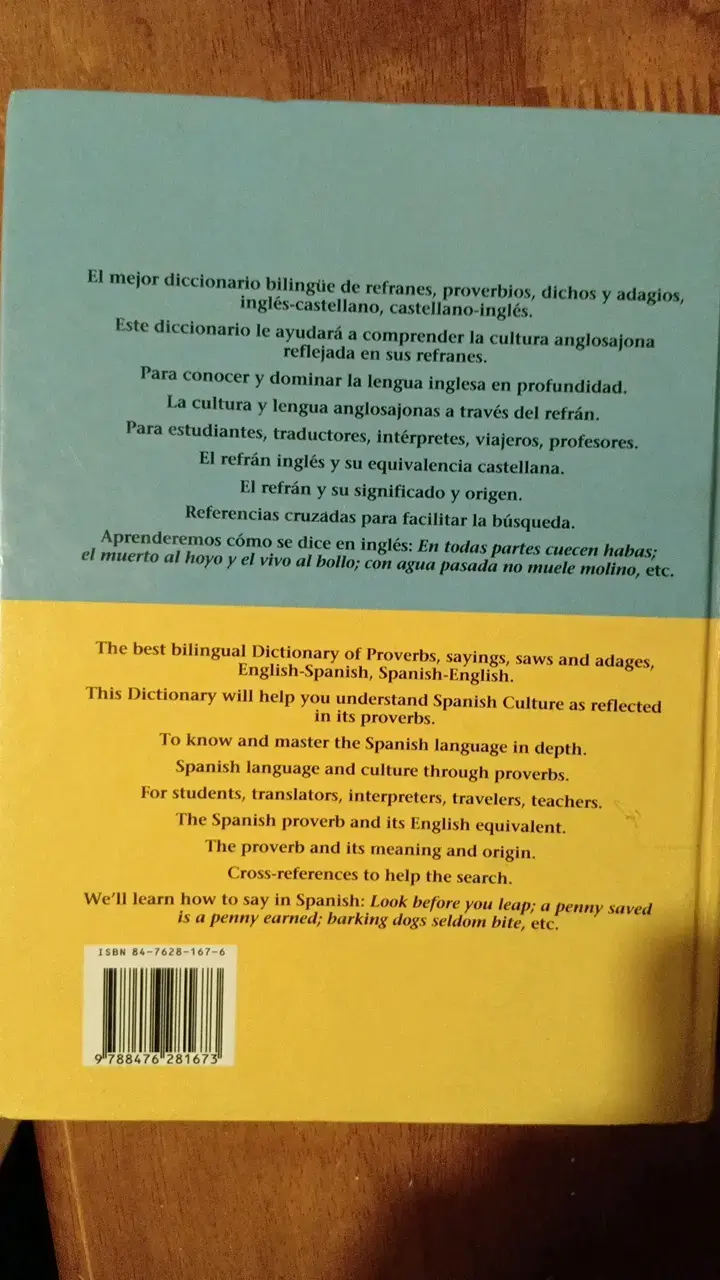 Diccionario bilingüe de refranes español-inglés - 2