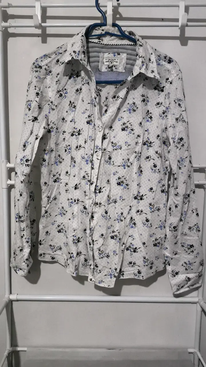 Camisa floral blanca Tom Tailor para mujer - 1