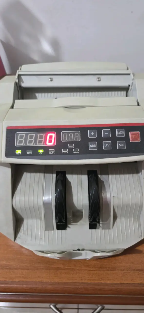 Contadora de billetes automática con detección UV - 3