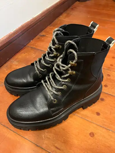 Botines negro Prüne - miniatura 2