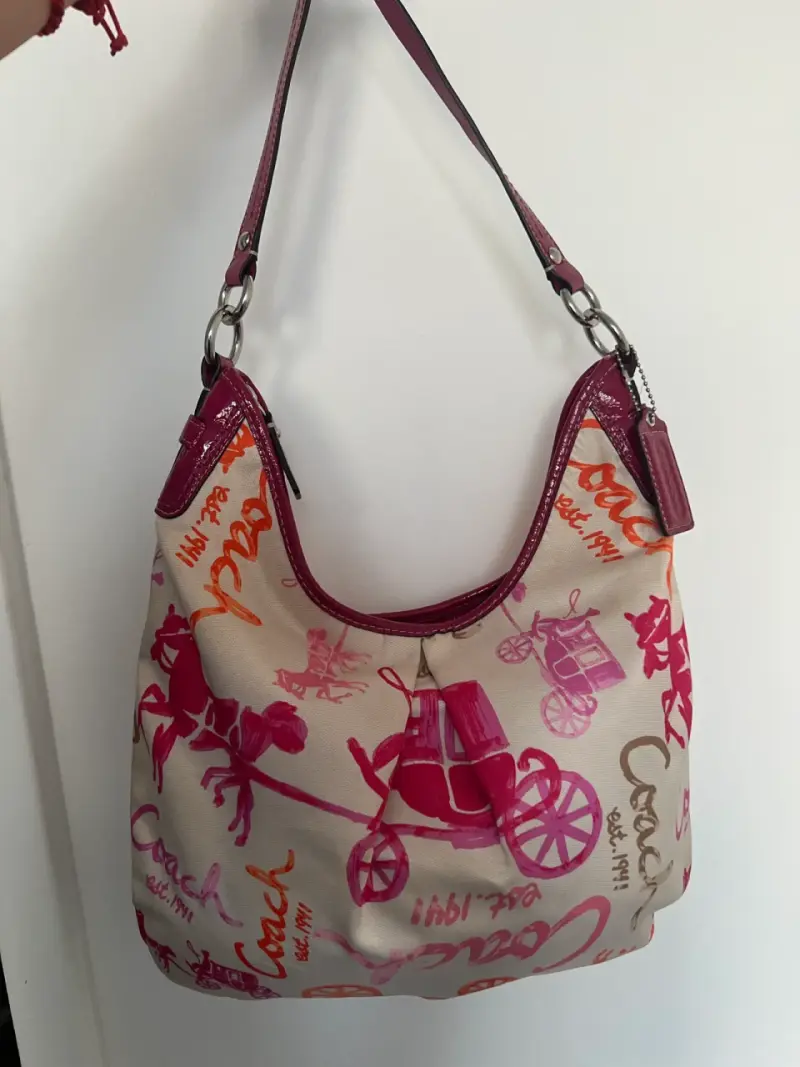 Bolso Coach estampado multicolor - 2