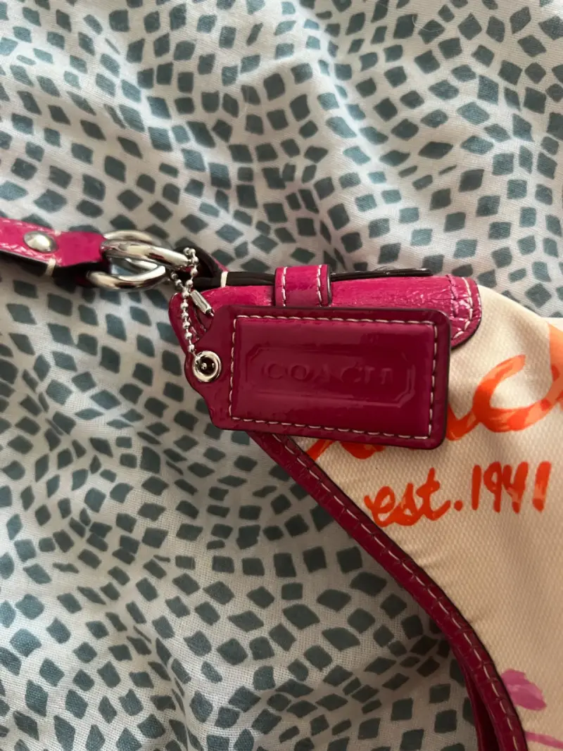 Bolso Coach estampado multicolor - 3