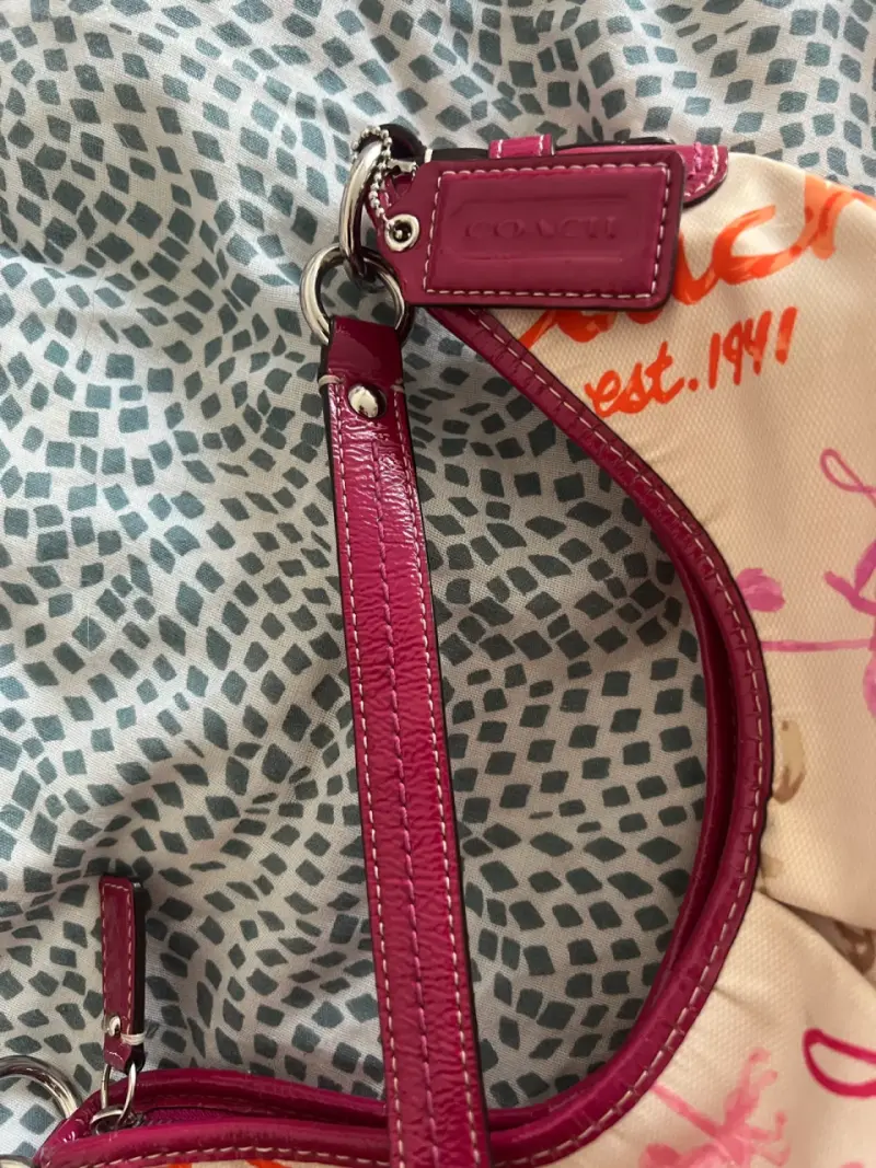 Bolso Coach estampado multicolor - 5