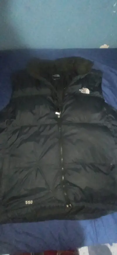 Chaleco de plumas The North Face negro - miniatura 1