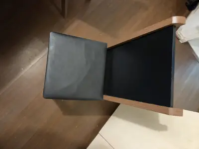 Juego de comedor negro con 6 sillas - miniatura 5