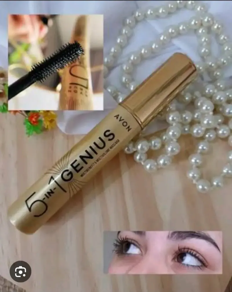 Máscara de Pestañas Avon 5 en 1 Genius - 2