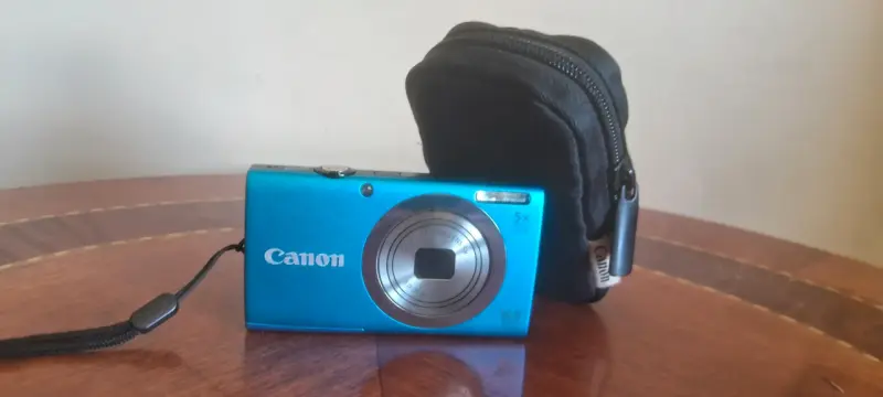 Cámara digital Canon PowerShot A2300 HD azul - 4