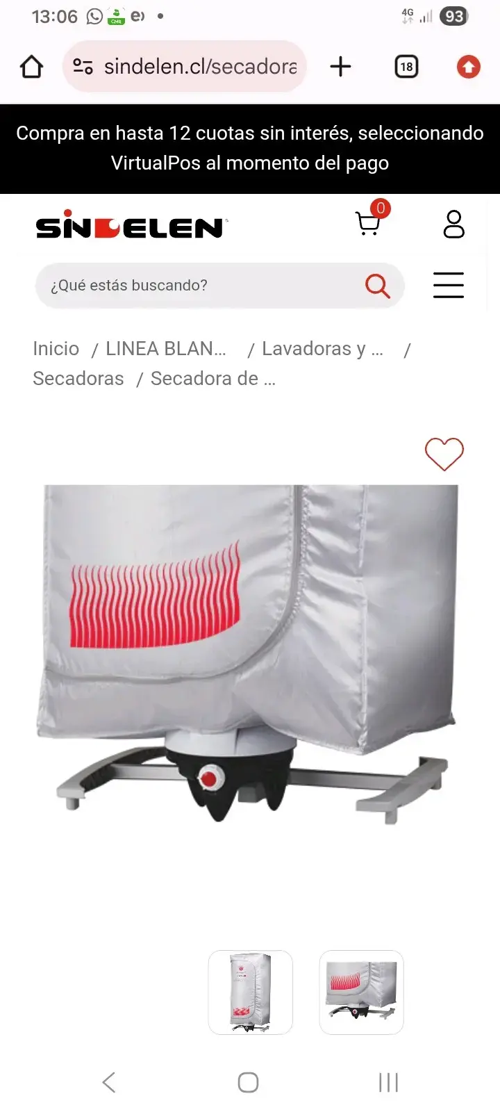 Secadora de Ropa Sindelen SR-10 Ecofast - 5