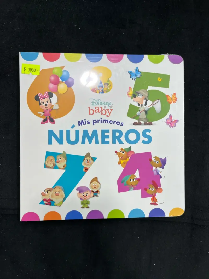 Libro infantil Disney Baby Mis Primeros Números