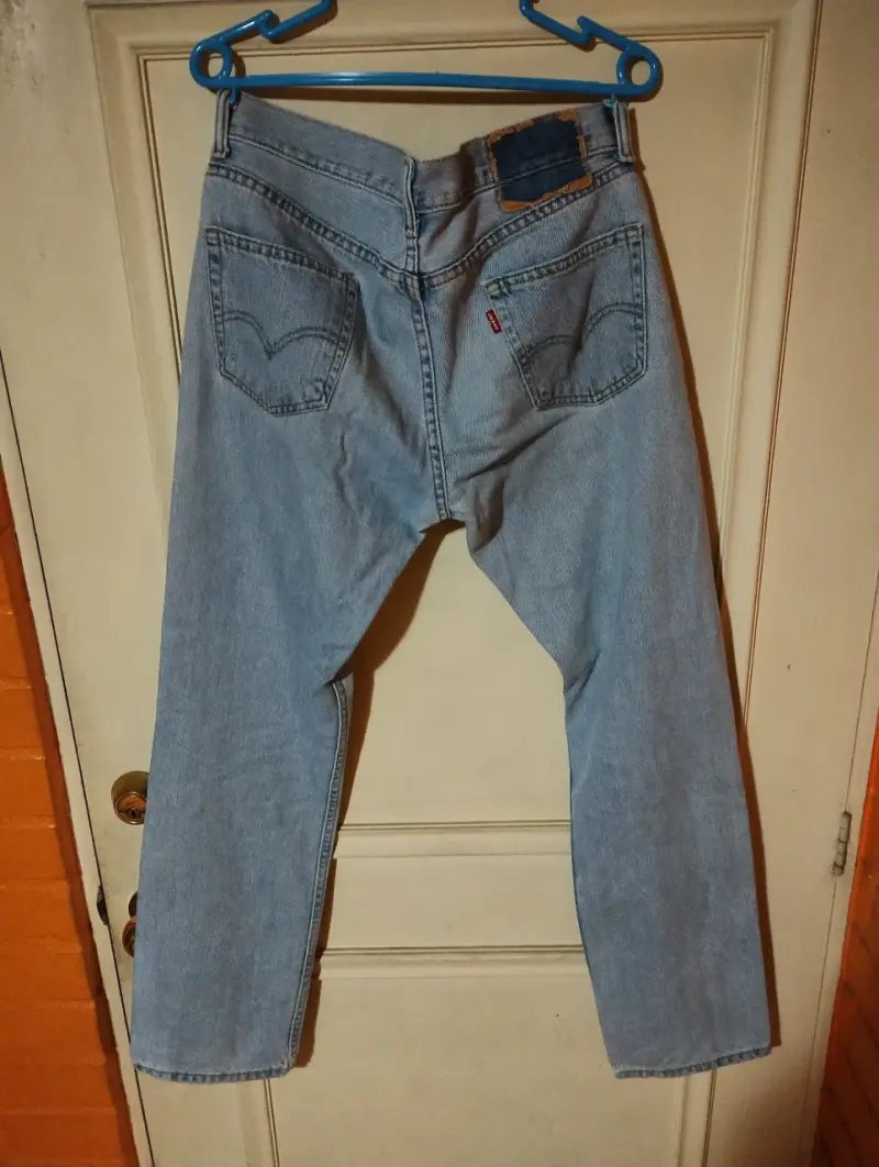 Jeans Levi's 505 clásicos azul claro - 2