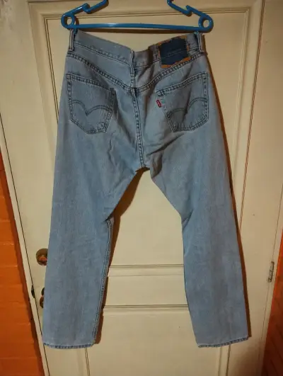 Jeans Levi's 505 clásicos azul claro - miniatura 2