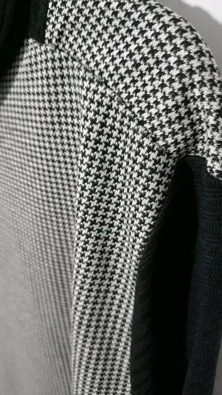 Sweater con diseño pata de gallo - 3
