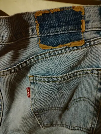 Jeans Levi's 505 clásicos azul claro - miniatura 3