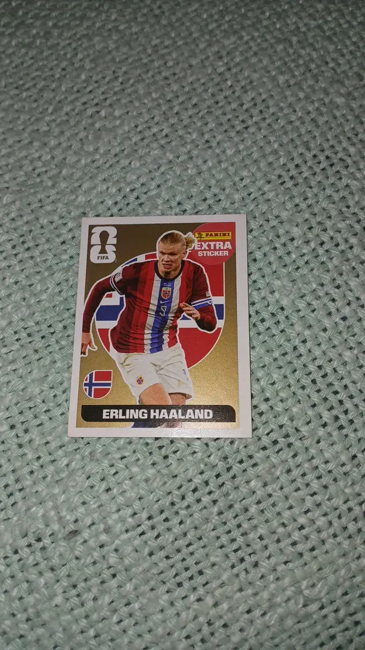 Lámina Panini Erling Haaland FIFA 2022 - 1