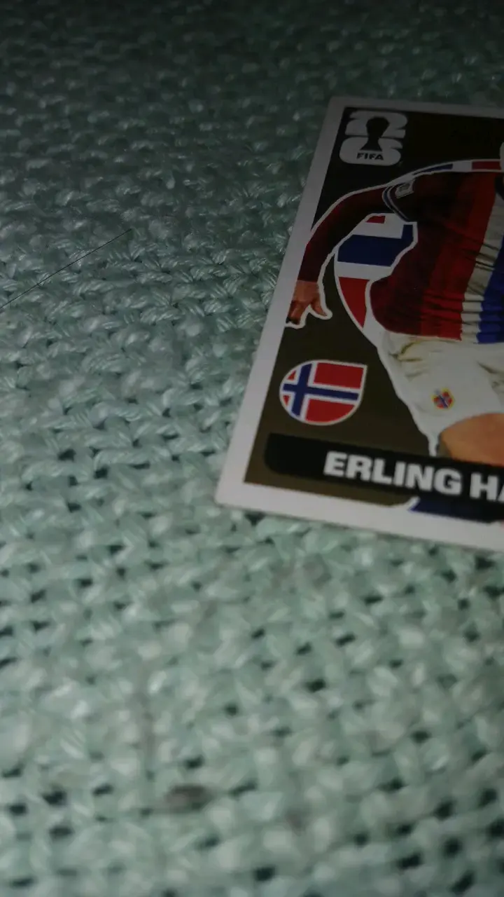 Lámina Panini Erling Haaland FIFA 2022 - 2