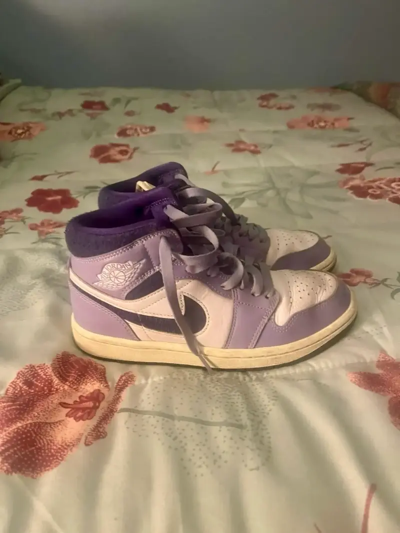 Zapatillas Air Jordan 1 moradas número 35,5 - 3