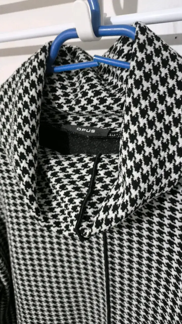 Chaleco Opus con diseño pata de gallo - 2