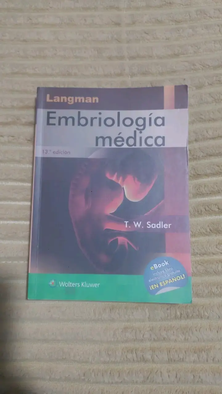 Libro Embriología Médica Langman 13ª Edición - 1